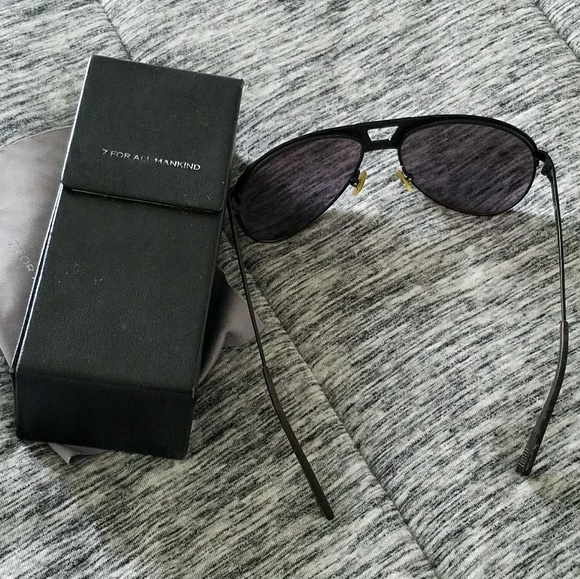 7 For All Mankind  Aviator Sunglasses - Picture 3 of 3